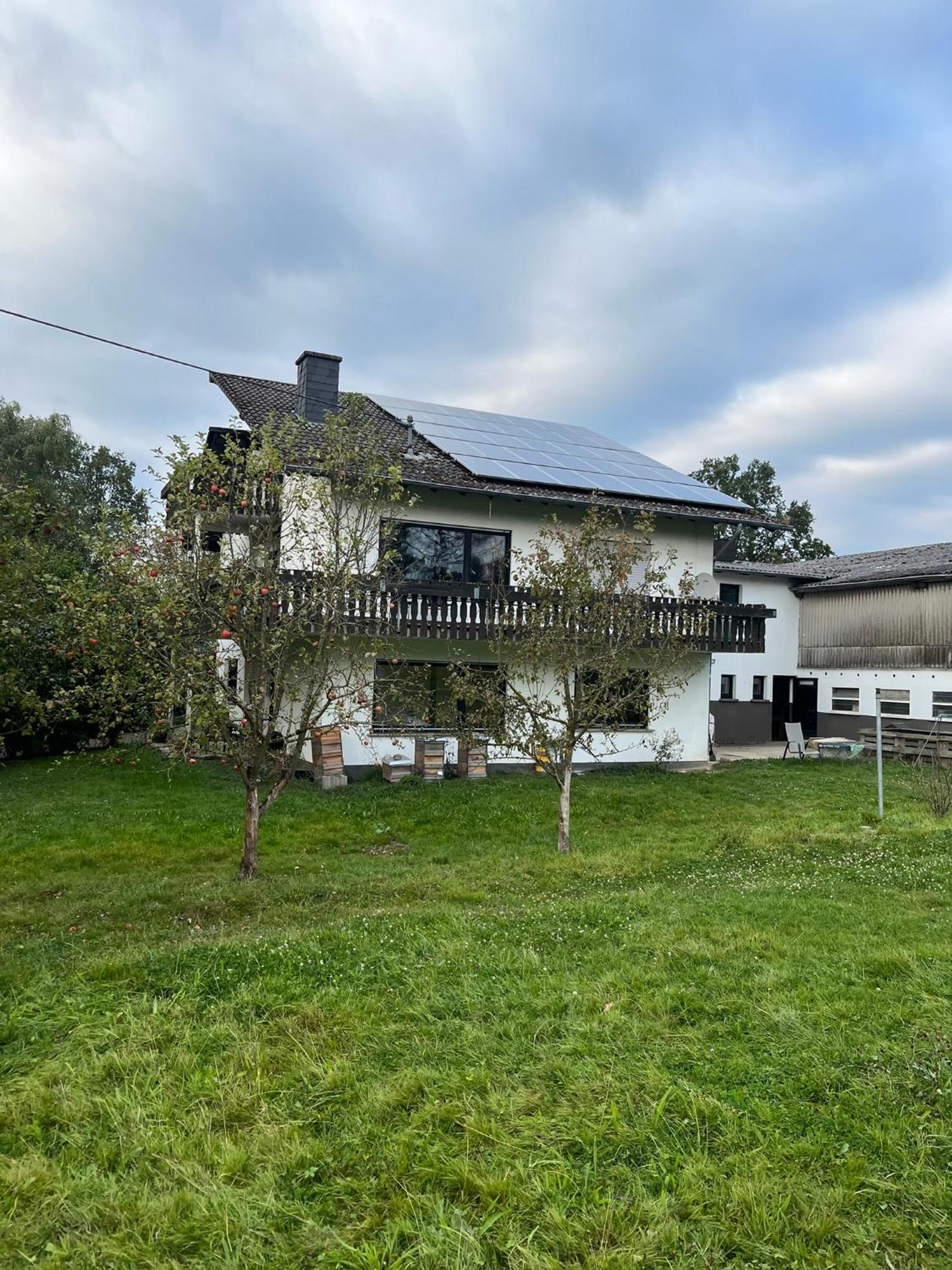 Ferienwohnung Auf Dem Bauernhof - Hermanns Lodge Strassenhaus 외부 사진